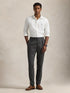 RALPH LAUREN Slim Fit Garment-Dyed Oxford Shirt White