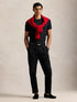 RALPH LAUREN Custom Slim Fit Jersey Crewneck T-Shirt Black