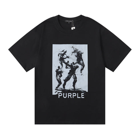 PURPLE fashion T-shirt