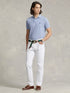 RALPH LAUREN The Iconic Mesh Polo Shirt Isle Heather