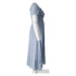 Women's Reformation Smocked Puff Sleeve Dress in Light Blue Viscose