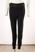 Women's Self Portrait Knitted Jogger with Large Belt in Black Viscose