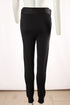 Women's Self Portrait Knitted Jogger with Large Belt in Black Viscose