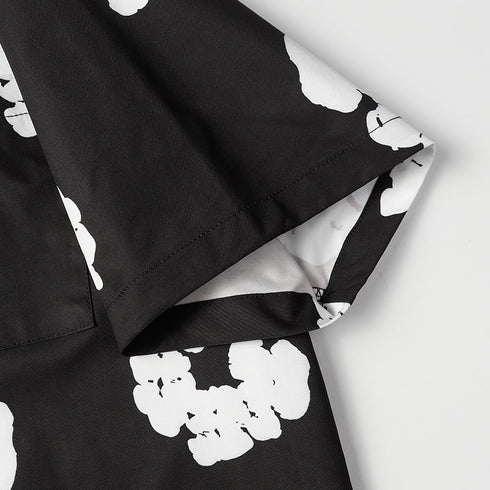 Denim Tears Button-Down Shirt Flower Woven