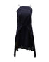 Women's Alexander Wang Roses Pinstripe A-line Apron Dress in Blue Polyester