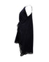 Women's Alexander Wang Roses Pinstripe A-line Apron Dress in Blue Polyester