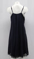 Women's Alexander Wang Roses Pinstripe A-line Apron Dress in Blue Polyester