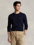 RALPH LAUREN Slim Fit Cotton Jumper Hunter Navy