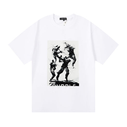 PURPLE fashion T-shirt