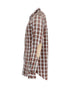 Men's Dsquared2 Checkered Shirt with Elbow Patch in Multicolor Cotton
