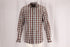 Men's Dsquared2 Checkered Shirt with Elbow Patch in Multicolor Cotton