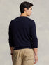 RALPH LAUREN Slim Fit Cotton Jumper Hunter Navy