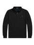 RALPH LAUREN Slim Fit Mesh Long-Sleeve Polo Black