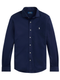 RALPH LAUREN Jersey Spread-Collar Shirt Cruise Navy