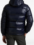 RALPH LAUREN Gorham Hooded Puffer Jacket Shiny Navy