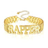 12mm Watch Band Custom Name Bracelet