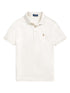 RALPH LAUREN Custom Slim Fit Soft Cotton Polo Shirt State Heather