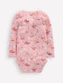 3-pack Pointelle Bodies-Pink Love Bunnies