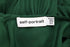 Women's Self-Portrait Pleated V-Neck Gown in Green Polyester