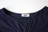 Women's Moschino Ruffle Midi Dress in Navy Blue Wool