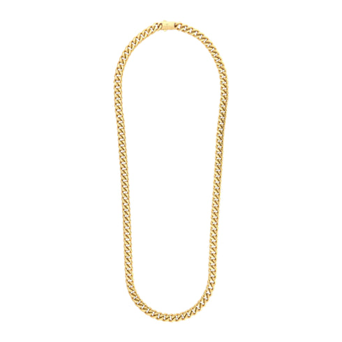 Cuban Link Chain (Gold) - 8mm
