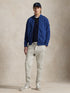 RALPH LAUREN Double-Knit Jogging Bottoms Light Sport Heather