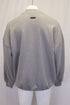Men's Fear of God Eternal Print Long Sleeve Sweatshirt in Grey Cotton