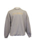 Men's Fear of God Eternal Print Long Sleeve Sweatshirt in Grey Cotton