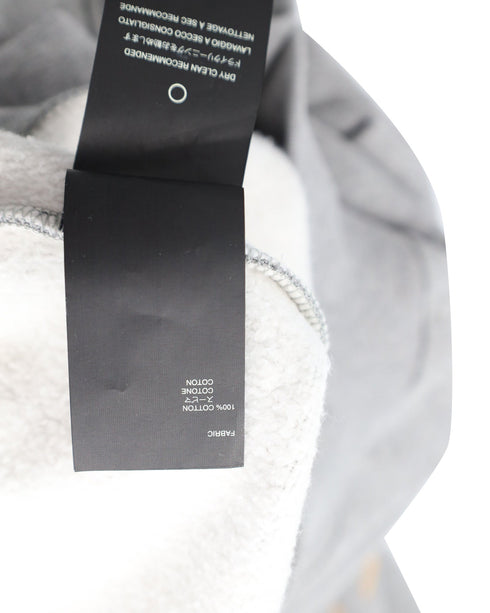 Men's Fear of God Eternal Print Long Sleeve Sweatshirt in Grey Cotton