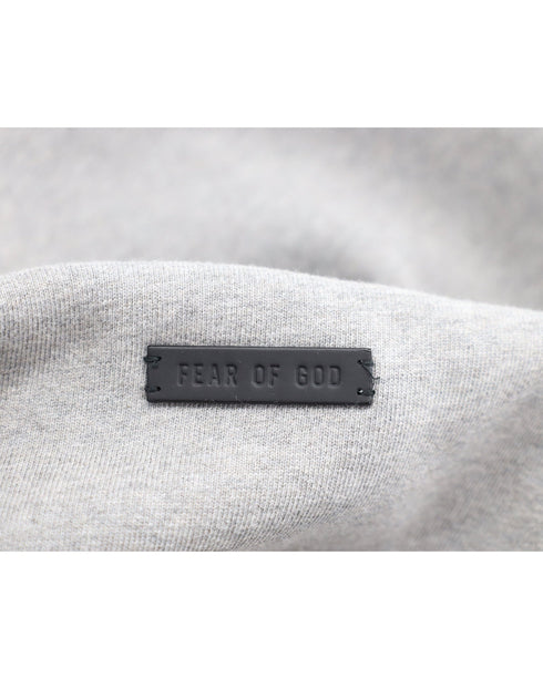 Men's Fear of God Eternal Print Long Sleeve Sweatshirt in Grey Cotton