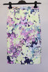 Women's Erdem Floral Print Pencil Skirt in Multicolor Viscose