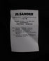 Women's Jil Sander Long Sleeve Midi Dress in Black Viscose