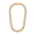 Iced Prong Cuban Chain (Gold) - 20mm