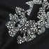 Denim Tears T-shirt & Shorts 2 Piece Set Rhinestones