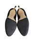 Women's Gianvito Rossi Round-toe Flared Pumps in Black Suede