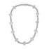 Clover Iced Prong Cuban Chain (Silver) - 8mm