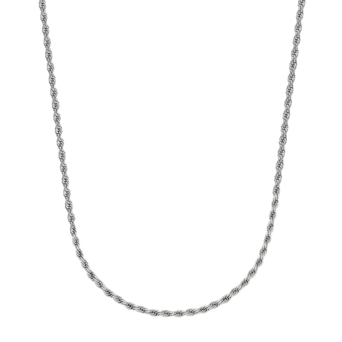 Rope Chain (Silver) - 2mm