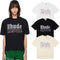 Rhude T-shirts Flag Printing Cotton Casual Short Sleeves Men and Women