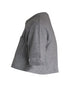 Women's Alexander Wang Cropped T-Shirt in Grey Cotton