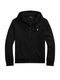 RALPH LAUREN Double-Knit Full-Zip Hoodie Polo Black