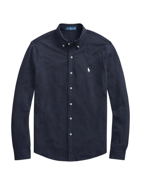 RALPH LAUREN Featherweight Mesh Shirt Aviator Navy