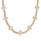 Clover Iced Prong Cuban Chain (Gold) - 8mm