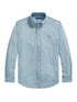 RALPH LAUREN Custom Fit Chambray Shirt Chambray