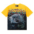 Godspeed T-shirts Biochemical Skull Poppy Print Cotton Casual Short Sleeve Men and Women