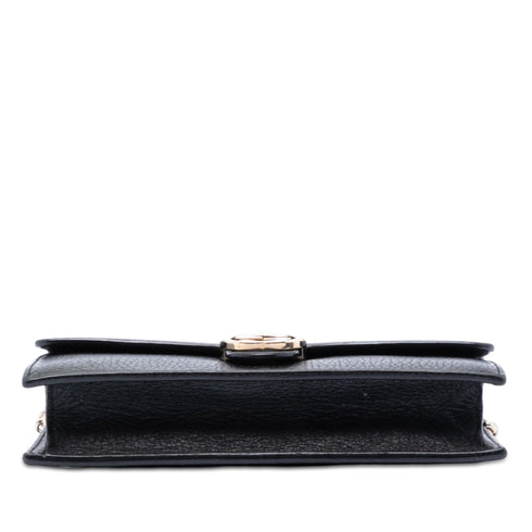Interlocking Wallet on Chain Leather