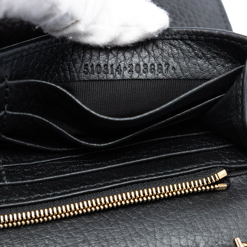Interlocking Wallet on Chain Leather