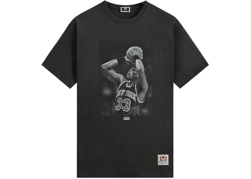 Kith x New York Knicks Patrick Ewing Vintage Tee Black