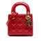 Lady Dior Bag Cannage Quilt Patent Mini