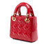 Lady Dior Bag Cannage Quilt Patent Mini