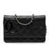 Cambon Wallet on Chain Quilted Leather